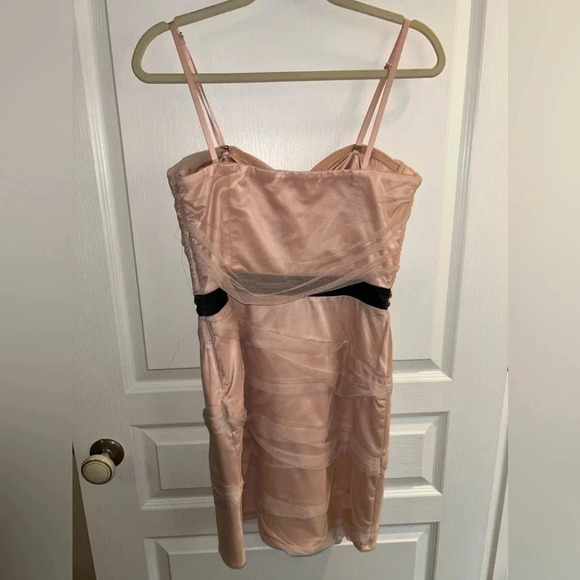 Lipsy London Pink Evening Mini Dress. UK size 12 US size 8 - Picture 6 of 7